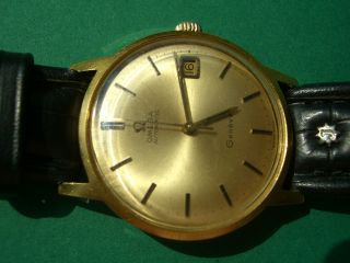 Herrenuhr Omega Automatic Uhrwerk 565 Vergoldet 20 Mikron Bild