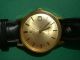 Herrenuhr Omega Automatic Uhrwerk 565 Vergoldet 20 Mikron Armbanduhren Bild 8
