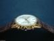 Seltener Heuer - Carrera - Chronograph / Stoppuhr - Cal.  92 Valjoux Vergoldet Armbanduhren Bild 7