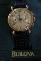 Bildschöner Bulova Chronographen - Klassiker Lemania 872 Armbanduhren Bild 1