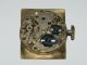 Glashütte Art Deco Formwerk,  40er Rare,  Hau,  Handaufzug,  Wrist Watch,  Vergoldet Armbanduhren Bild 10