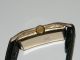 Glashütte Art Deco Formwerk,  40er Rare,  Hau,  Handaufzug,  Wrist Watch,  Vergoldet Armbanduhren Bild 3