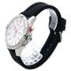 Wenger Herren Squadron Chrono 77050 White Dial Rubber Strap Watch Armbanduhren Bild 2