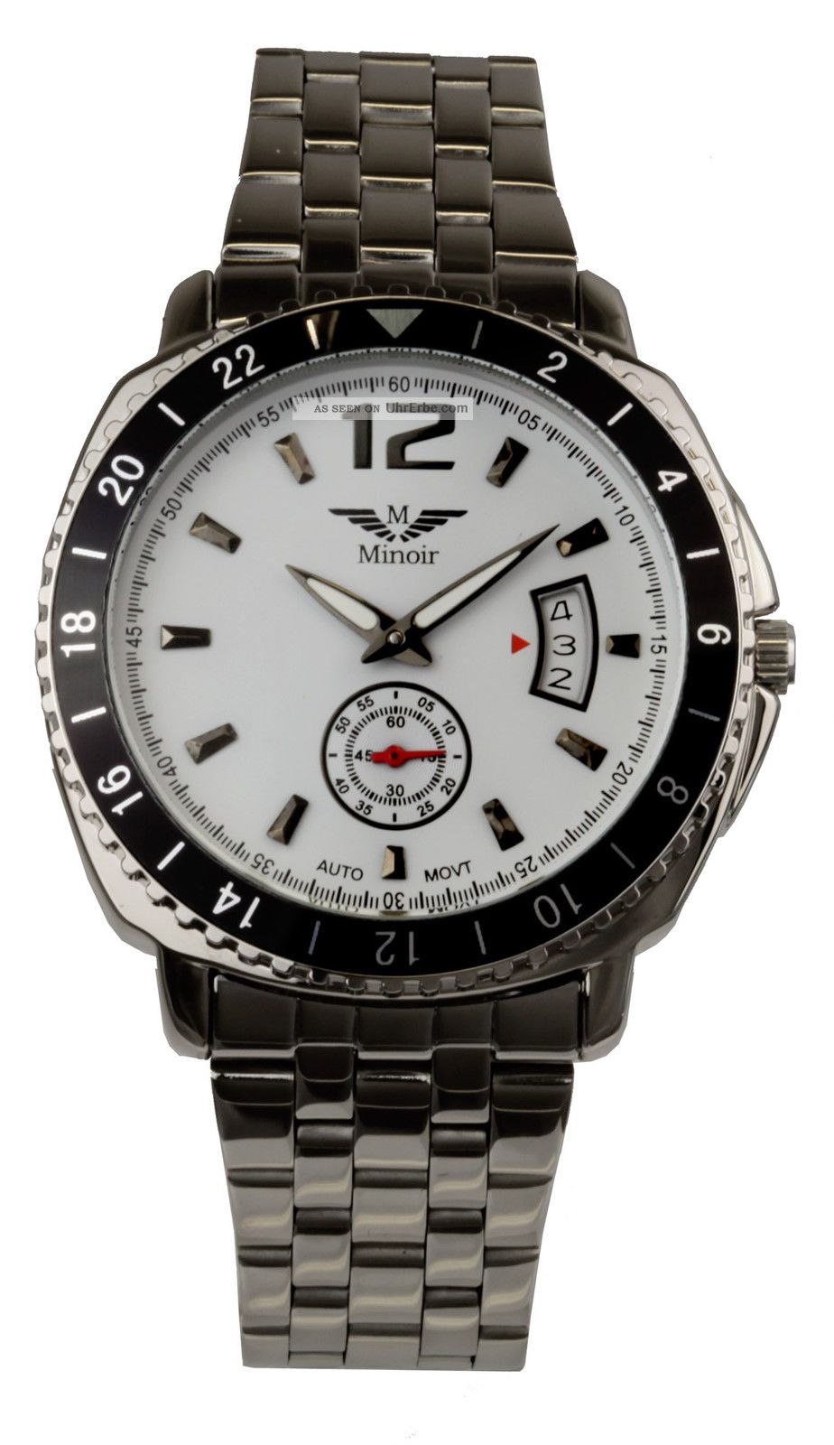 Minoir Herren Automatikuhr Armband Uhr Gouzon Automatic Watch Uhren Edelstahl Armbanduhren Bild