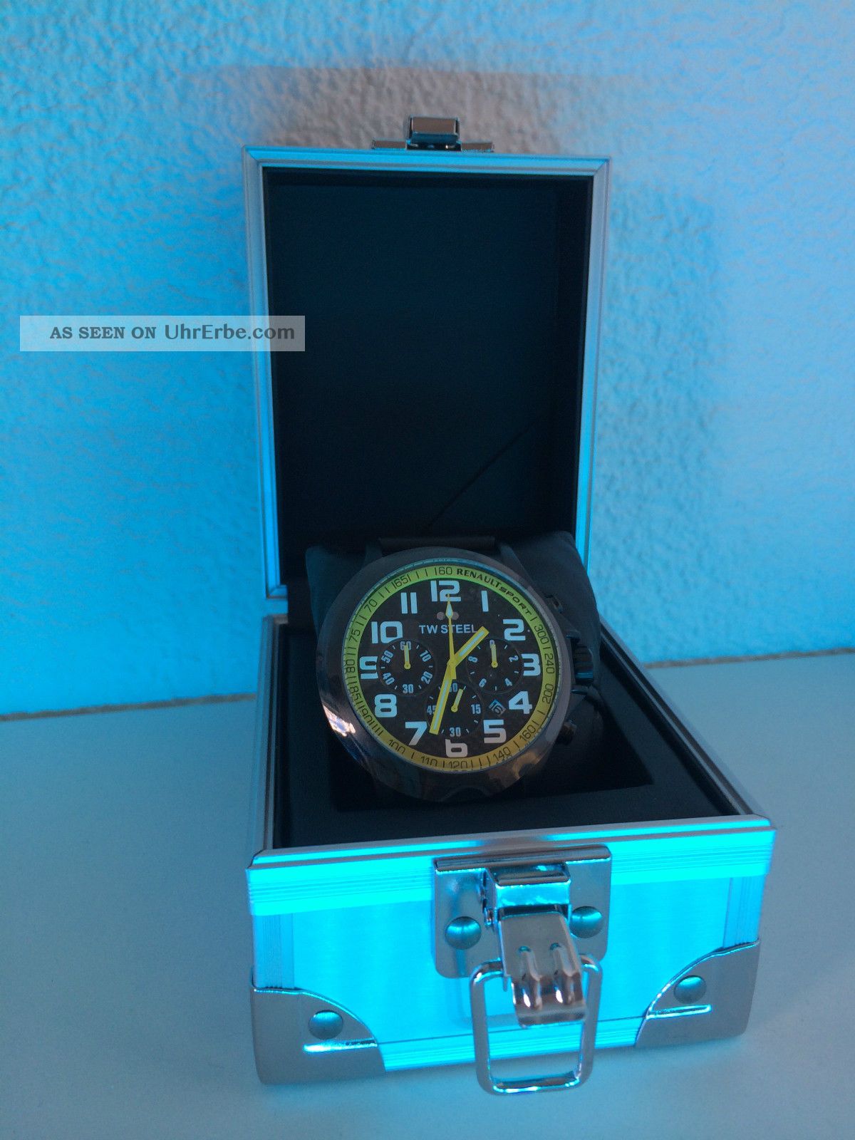 Tw Steel Montre Renault Sport Chrono Herrenuhr Tw 452 48mm Ovp Alucase Armbanduhren Bild