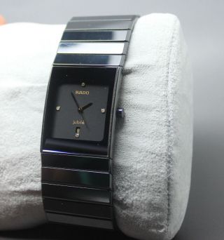 Rado Diastar Ceramica Jubile Herrenuhr 32 X 27 Jubilé 4 Diamanten Ref.  152.  0347.  3 Bild