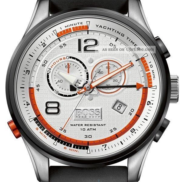 Hugo Boss Baldessarini Herrenuhr 1512501 Chronogrph Yachting Timer Uvp 599€ Armbanduhren Bild