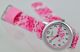 Pallas Kinderarmbanduhr Pink Mit Stoffband Armbanduhr Uhr 7171.  11.  30 Armbanduhren Bild 1