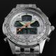 D Herrenuhr - Fliegeruhr Style - Edelstahl Herren Armband Uhr - Wm0014 - Ess Armbanduhren Bild 3