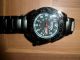 D Military Royale Herren Fliegeruhr - Schwarz Edelstahl - Armband Uhr - - Mr004 Armbanduhren Bild 2
