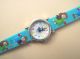 Kinderuhr Armbanduhr Quartz Bunte Engelchen Grün Kinderarmbanduhr Armbanduhren Bild 1