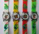 Ninja Turtles Kinderuhr / Lernuhr Zahlen - Zifferblatt 10 Farben Zur Wahl Armbanduhren Bild 1