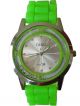 Damen Trend Neon Uhr Silikon Strass Armbanduhr Gummi Damenuhr Sport Strasssteine Armbanduhren Bild 10
