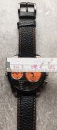 Animoo Xxl Dual Time Uhr Lederband Herrenuhr Mit 2 Quarz Uhrwerken Armbanduhren Bild 3