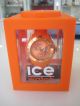 Ice - Watch Kinder,  Damenuhr,  Datum,  Quarzuhr Silikon Si.  Oe.  S.  S.  09 Orange Small Armbanduhren Bild 1