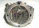 Rolex Day Date Weissgold Pave Zifferblt Mit Saphiren Band Voll Diamanten Armbanduhren Bild 6