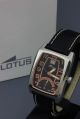 Lotus Herren Uhr 15414/8 Lederband Schwarz & Ovp Armbanduhren Bild 1