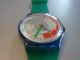 Swatch Uhr Gent Modell Schnell Us - Version Funktioniert Einwandfrei Incl.  Batterie Armbanduhren Bild 1