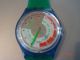 Swatch Uhr Gent Modell Schnell Us - Version Funktioniert Einwandfrei Incl.  Batterie Armbanduhren Bild 2