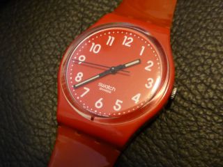 Swatch Uhr Rot Bild