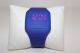 Blau Digital Led Touch Screen Uhr Mit Silikonarmband Blau Armbanduhren Bild 7