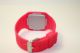 Pink Digital Led Touch Screen Uhr Mit Silikonarmband Pink Armbanduhren Bild 2