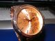 Neue Armbanduhr Quarz Rosé Gebürstet 55 Mm Schnäppchenpreis Voll Im Trend Liegen Armbanduhren Bild 4