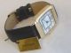Goldfarbe Italienisches Lederarmband Herren Quartz Perlmutter Uhr Armbanduhren Bild 2