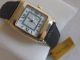 Goldfarbe Italienisches Lederarmband Herren Quartz Perlmutter Uhr Armbanduhren Bild 6