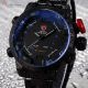 Shark 3d Sportuhr Led Digital Uhr Herrenuhr Alarm Quarzuhr Edelstahl Armband Uhr Armbanduhren Bild 2
