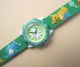 Kinderuhr Armbanduhr Quartz Spielende Katzen Grün Kinderarmbanduhr Armbanduhren Bild 1