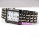Armbanduhr Omax Wasserdicht Rhodium - Und Hämatit - Kennzeichen Uhr Hsj685 Armbanduhren Bild 7