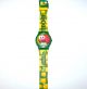 Veggietales Uhr,  Bob Tomate,  Kinderuhr,  Armbanduhr Für Kinder,  Grün,  Gelb, Armbanduhren Bild 1
