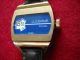 Armbanduhr Lucerne Digital Scheibenuhr 60er 70er Jahre Armbanduhren Bild 4
