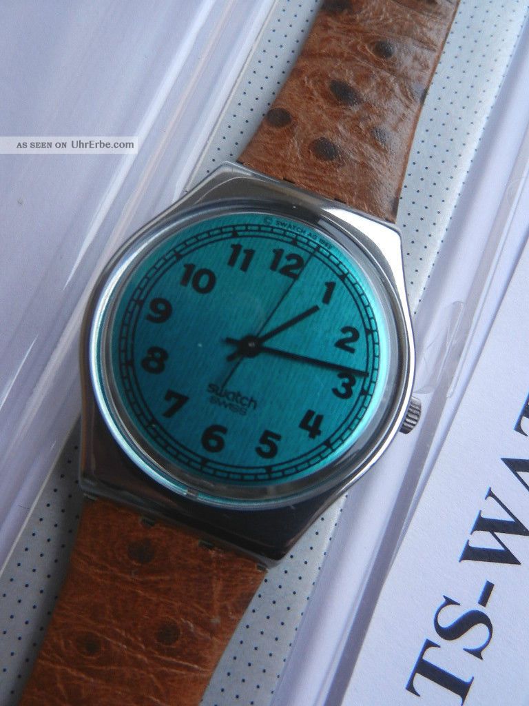 Swatch,  Gent,  Gx110 Greenie,  Neu/new Armbanduhren Bild