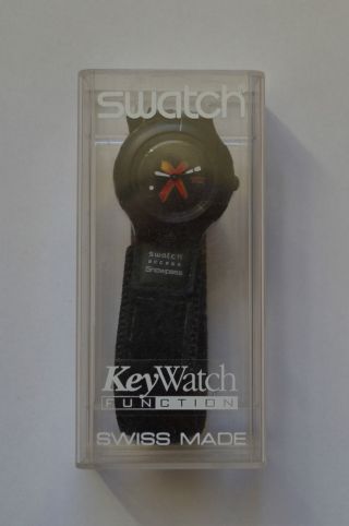 Swatch Keywatch Access Shb103l – Snowpass Skipass Bild