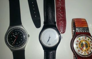 16 Orig.  Swatch Uhren Sammlung Automatik Irony Damenuhr Herrenuhr,  1 Steel Uhr Bild