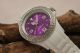 Ice Watch Ipe.  St.  Wpe.  U.  S.  12 Stone White Purple Unisex Weiß Armbanduhren Bild 1