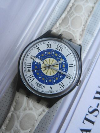 Swatch,  Gent,  Gm705 Snow,  Neu/new Bild