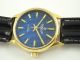 Omax Geneve Uhr - Blaues Zifferblatt,  Wunderschön,  60/70er Jahre Vintage Armbanduhren Bild 5