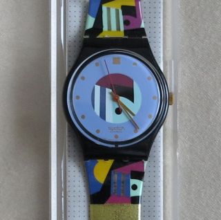 Swatch Gold Inlay Gb141 Ungetragen,  Verpackung Rare Bild