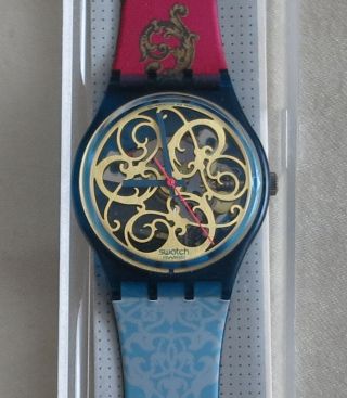 Swatch Stucchi Gn107 Ungetragen,  Verpackung Rare Bild