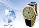 Schöne Armbanduhr Retro Unisex Uhr Animoo Herrenuhr Damenuhr Leder Datum Mit Box Armbanduhren Bild 2