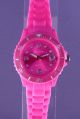 Silikon Uhr F.  Frauen,  Kinder Mit Datum U.  Drehbarer Lünette,  Gummi Uhr 4farben Armbanduhren Bild 6