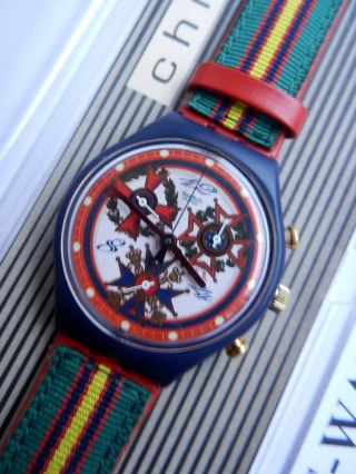 Swatch,  Chrono,  Scn116 The Top Brass,  Neu/new Bild