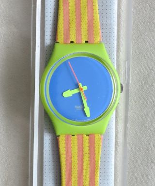 Swatch Chaise Longue Gj109 Ungetragen,  Verpackung Rare Bild