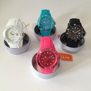 Silikonuhr,  Intimes Watch,  Trendige Uhr In Diversen Farben Bild