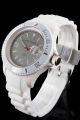 Nele Fortados Color World White Damen Herren Uhr Watch Weiß Silikon S/b/ib/l/g/w Armbanduhren Bild 2