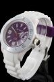 Nele Fortados Color World White Damen Herren Uhr Watch Weiß Silikon S/b/ib/l/g/w Armbanduhren Bild 3