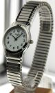 Armbanduhr Regent - Mineralglas - Mit Edelstahl Zugband - Versilbert Armbanduhren Bild 1